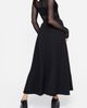 Disturbia Disturbia Haunted Maxi Herringbone Skirt - 3