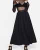 Disturbia Disturbia Haunted Maxi Herringbone Skirt - 4