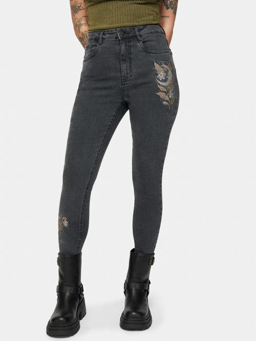 Disturbia Disturbia Hexborn Baba Yaga Denim Skinny Jean
