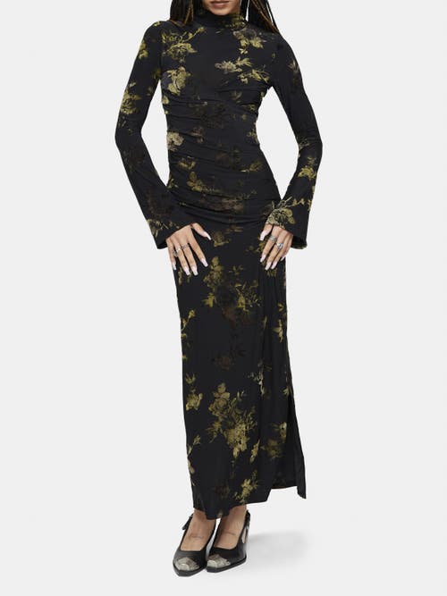 Disturbia Disturbia High-Neck Maxi Dress