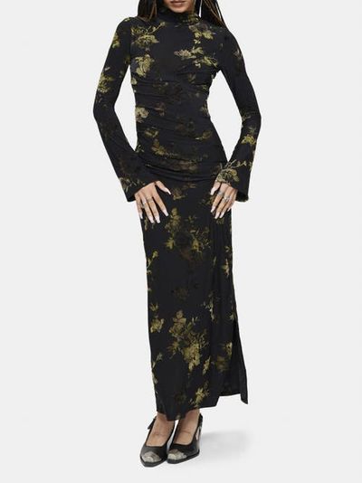 Disturbia Disturbia High-Neck Maxi Dress