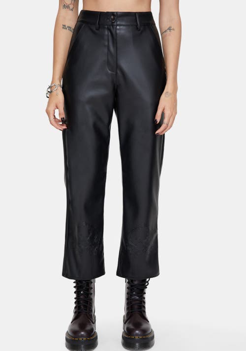 Disturbia Disturbia High-Rise Cropped Trousers