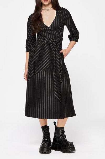 Disturbia Disturbia Kallista Midi Wrap Dress