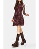 Disturbia Disturbia Loveday Paisley Printed Godet Mini Dress - 1
