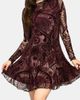 Disturbia Disturbia Loveday Paisley Printed Godet Mini Dress - 2