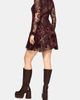 Disturbia Disturbia Loveday Paisley Printed Godet Mini Dress - 3