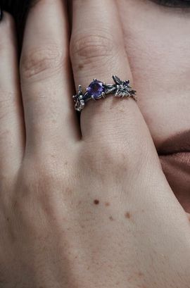 Disturbia Disturbia Maypole Sterling Silver Fairy Ring 