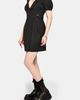 Disturbia Disturbia Meliora Wrap Embroidered Mini Dress - 2