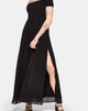 Disturbia Disturbia Mircalla Shirred Bardot Maxi Dress - 2