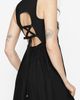 Disturbia Disturbia Morthira Open Back Lace Up Midi Dress - 5