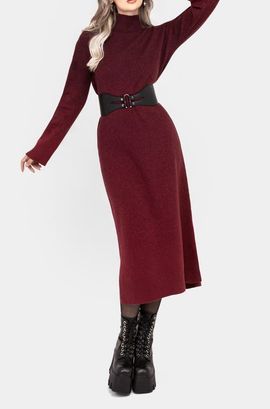Disturbia Disturbia Nightjar Ombre Knit Maxi Dress