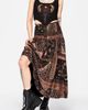 Disturbia Disturbia Nola Folk Patchwork Midi Skirt - 2