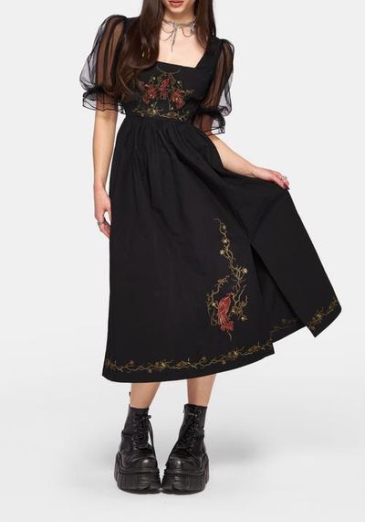 Disturbia Disturbia Phoenix Midi Dress