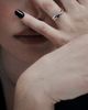 Disturbia Disturbia Rosethorn Thin Sterling Silver Ring  - 1