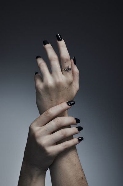 Disturbia Disturbia Sica Sterling Silver Black Spinel Ring 