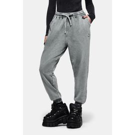 Disturbia Disturbia Sylph Dove Embroidered Cuffed Jogger