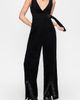 Disturbia Disturbia Thea Buckle Fixed Wrap Wide Leg Jumpsuit - 1