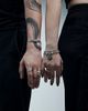 Disturbia Disturbia Till Death Thick Sterling Silver Ring  - 1