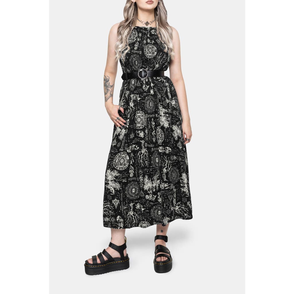 Disturbia Disturbia Trinity Moon Midaxi Dress