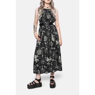 Disturbia Disturbia Trinity Moon Midaxi Dress