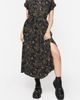 Disturbia Disturbia Wither Fern Print Midi Shirt Dress - 1
