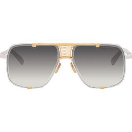 Dita Dita White & Gold Mach-Five Sunglasses