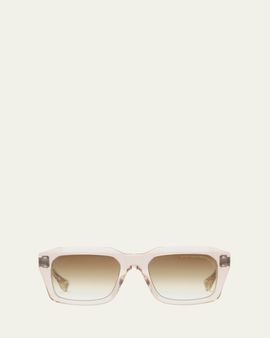 Dita Men's Grandmaster Nine Acetate Rectangle Sunglasses
