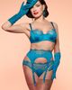 Dita Von Teese Dita Von Teese Esther Eyelash Lace & Satin Underwire Bra - 2