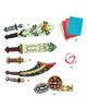 Djeco Djeco Do It Yourself Like a Pirate Sword Mosaic Craft Kit - 2