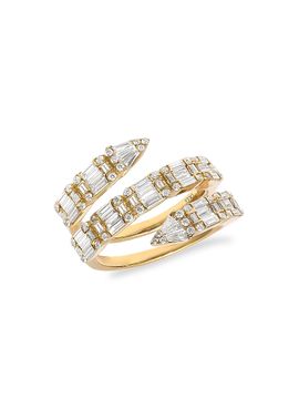 Djula Women's Beverly Hills 18K Yellow Gold & Diamond Spiral Ring