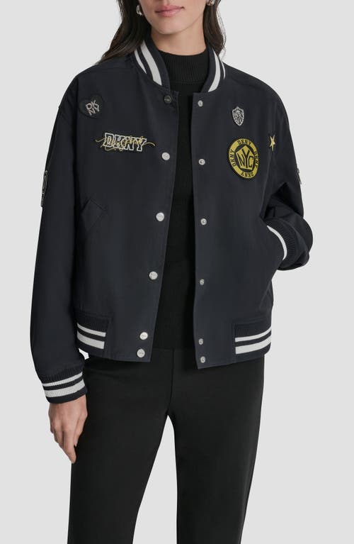 DKNY DKNY 1989 Pins & Patches Varsity Jacket
