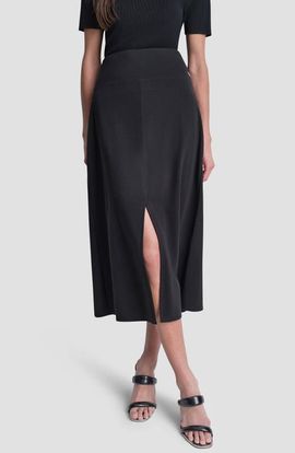 DKNY DKNY Arid A-Line Knit Midi Skirt