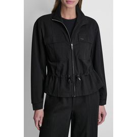 DKNY DKNY Arid Cotton Blend Piqué Jacket
