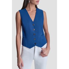 DKNY DKNY Arid Cotton Blend Pique Vest