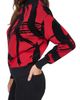 DKNY DKNY Brushstroke Mock Neck Sweater - 3