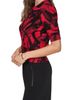 DKNY DKNY Brushstroke Pattern Short Sleeve Sweater - 3