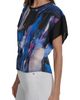 DKNY DKNY Chiffon Sleeve Knit Top - 3