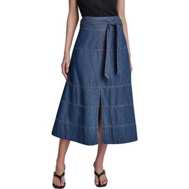 DKNY DKNY Crosby Denim Midi Skirt
