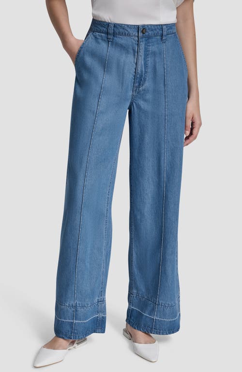 DKNY DKNY Front Seam Straight Leg Jeans