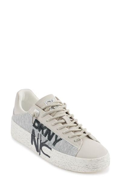 DKNY DKNY Ginali Logo Graffiti Platform Sneaker