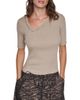 DKNY DKNY Grommet Rib Sweater - 1