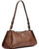 DKNY DKNY Josie Burnished Faux Leather Shoulder Bag - 3