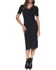 DKNY DKNY Lace Trim Midi Sweater Dress - 1