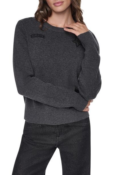 DKNY DKNY Patches Crewneck Top