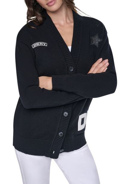 DKNY DKNY Pins Patches Cardigan