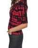 DKNY DKNY Plaid Puff Shoulder Sweater - 3