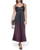DKNY DKNY Pleated Faux Leather Sleeveless Dress - 1