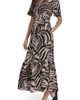 DKNY DKNY Print V-Neck Maxi Dress - 3