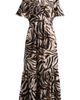 DKNY DKNY Print V-Neck Maxi Dress - 5