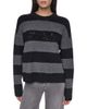 DKNY DKNY Sequin Logo Stripe Sweater - 1